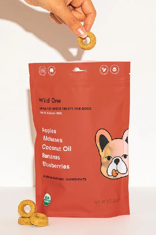 Wild One Organic Fruit Salad Dog Biscuits