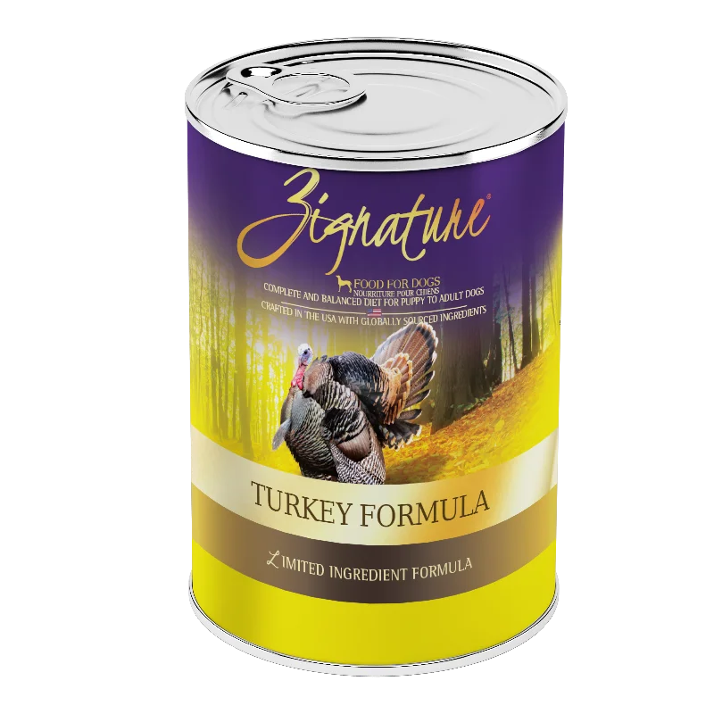 Zignature Turkey Canned Dog Food Formula