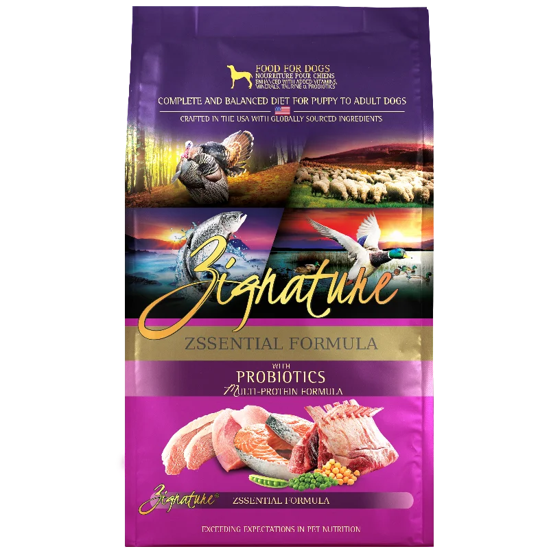 Zignature Zssential Formula Dry Dog Food, 4lb