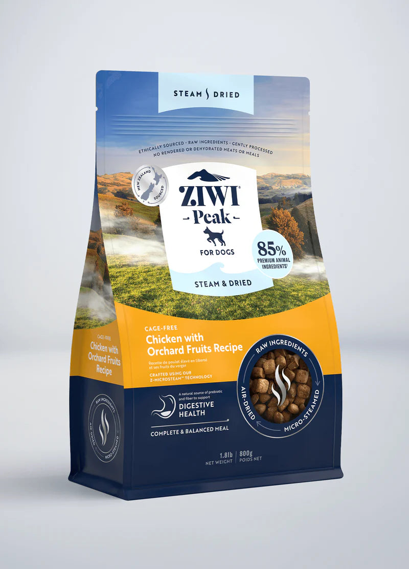 Ziwi Peak Steam & Dried Chicken with Orchard Fruits Recipe