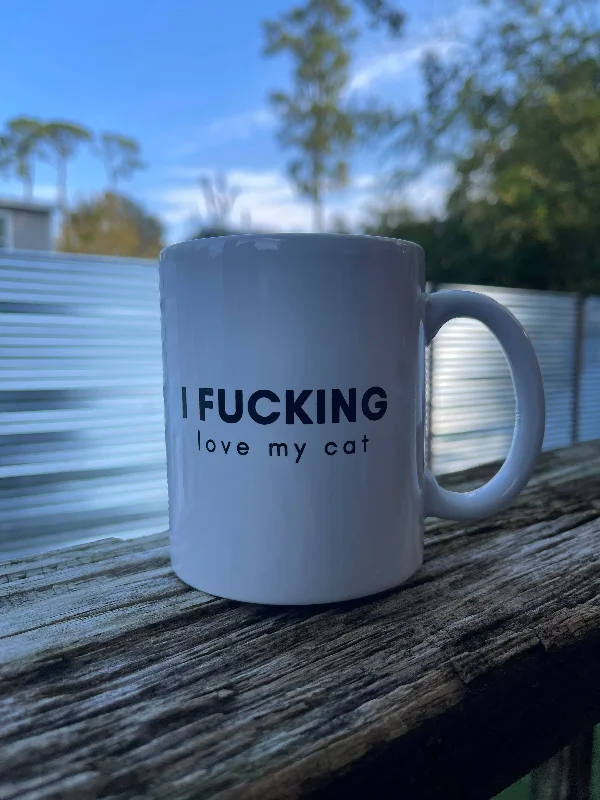 BARK JAX - I Fucking Love My Cat Coffee Mug