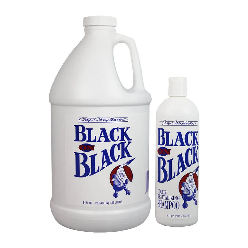 Chris Christensen Black on Black Color Revitalizing Shampoo For Dogs