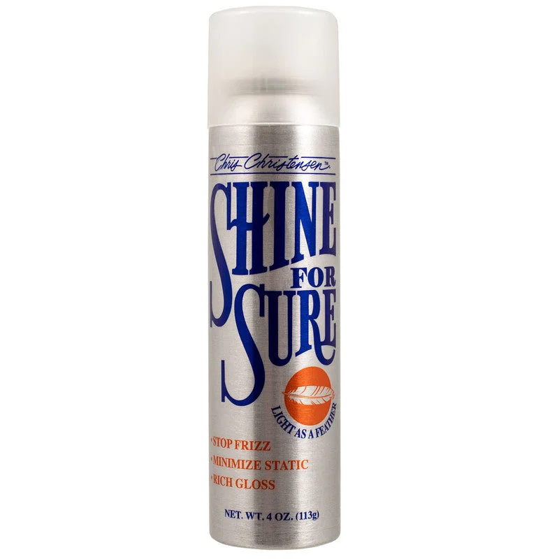 Chris Christensen Shine For Sure Coat Spray for Dogs, 10oz