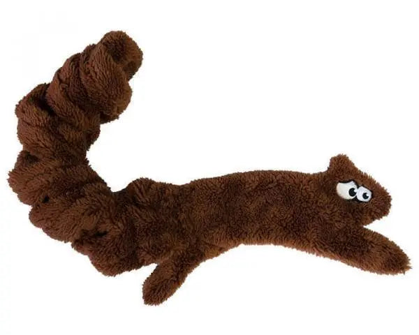 Cycle Dog USA Duraplush Springy Squirrel Plush Dog Toy