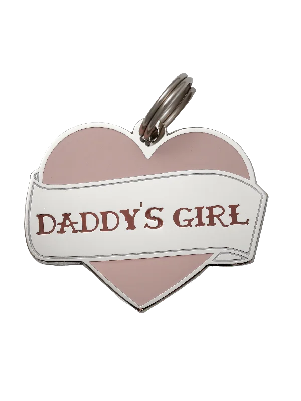 Daddy's Girl Pet ID Tag