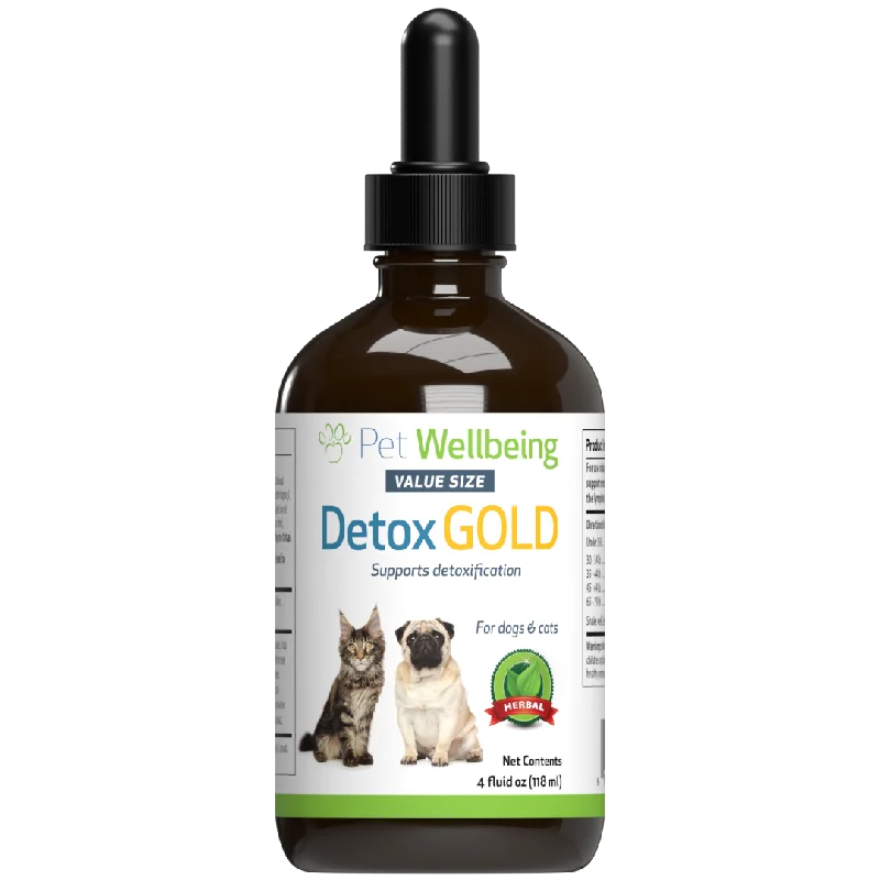 Detox Gold - Supports Healthy Detoxification & Elimination for Dogs