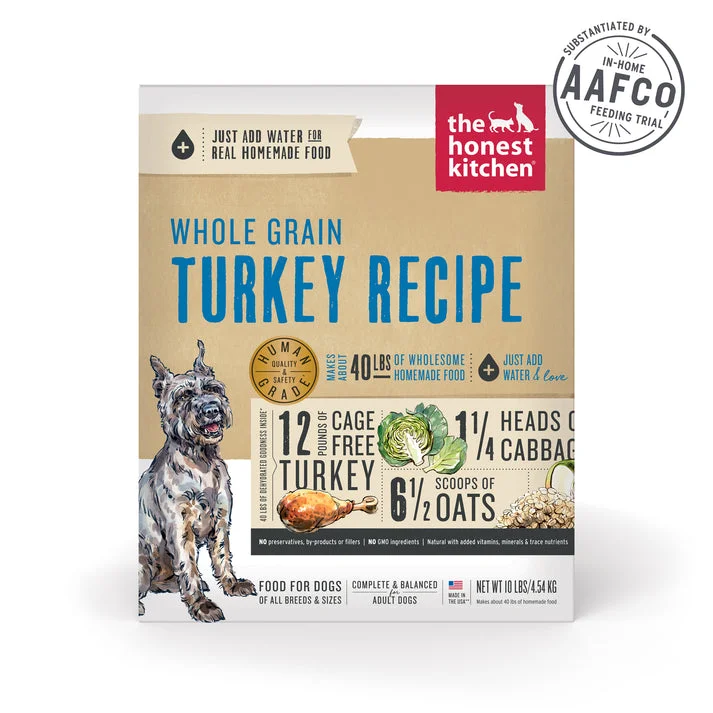 The Honest Kitchen Whole Grain Turkey Dehydrated Dog Food