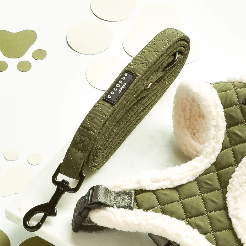 Khaki Quilted Lead