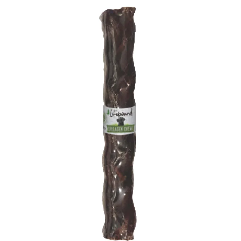 Lifebound Collagen Braided Stick Dog Chew, 6in