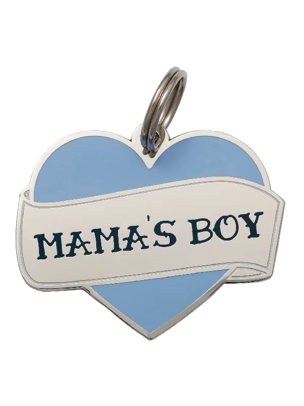 Mama's Boy Pet ID Tag