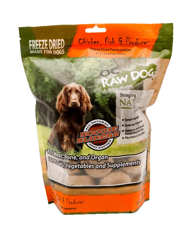 OC Raw Chicken, Fish & Produce Freeze Dried Dog Food