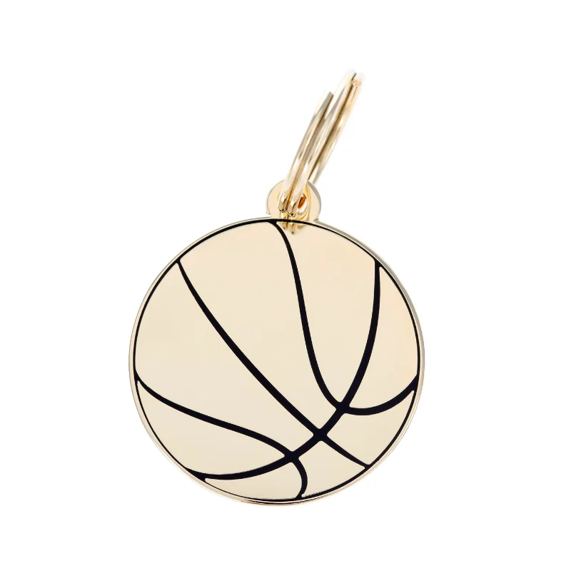 Basketball Pet ID Tag