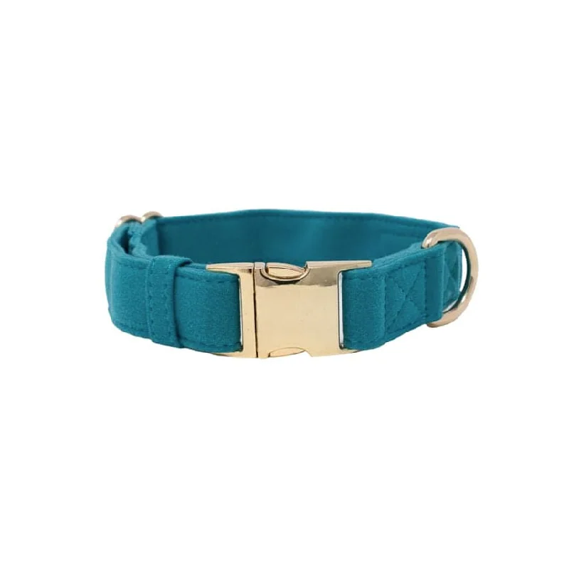 Pink Papyrus Hayden Collar, Teal