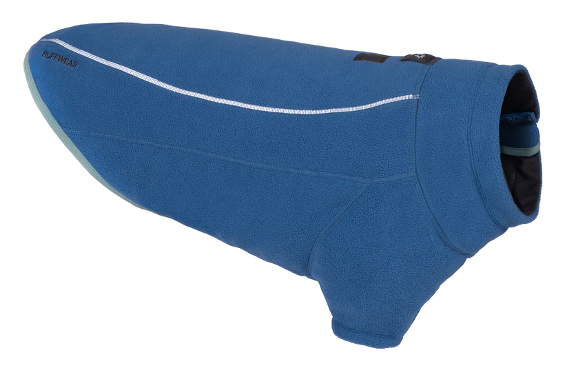 Ruffwear Climate Changer™ Dog Fleece technical, breathable fleece - Blue Jay