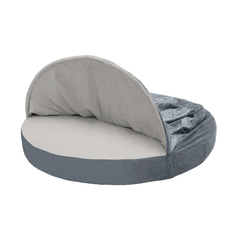 Snuggery Burrow Dog Bed - Microvelvet