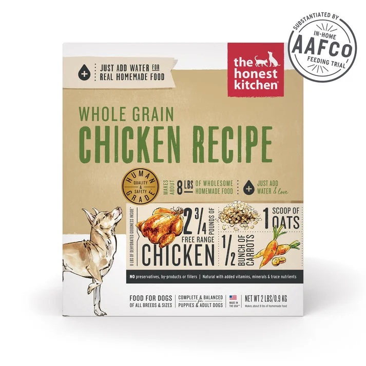 The Honest Kitchen Whole Grain Chicken Dehydrated Dog Food